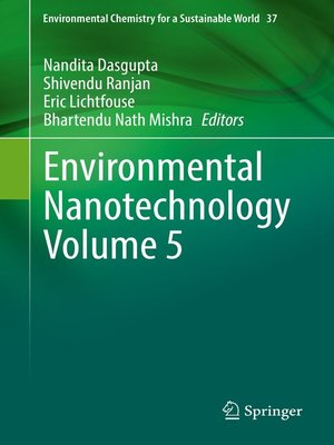 cover image of Environmental Nanotechnology Volume 5